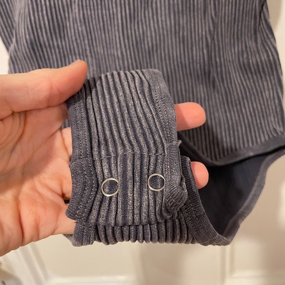 Navy/gray bodysuit - Picture 3 of 5